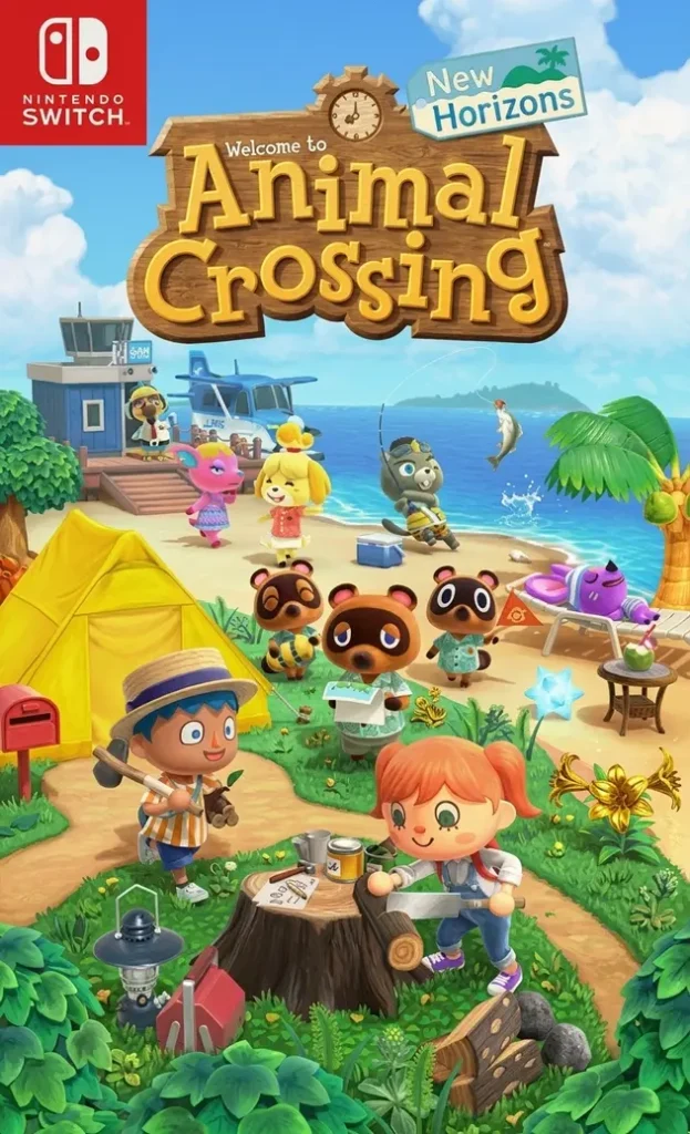 Animal Crossing New Horizons Switch NSP Nintendo Switch game box cover art
