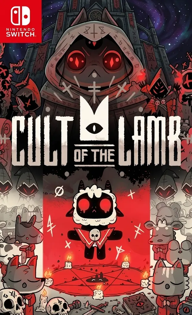 Cult of the Lamb Switch NSP Nintendo Switch game box cover art