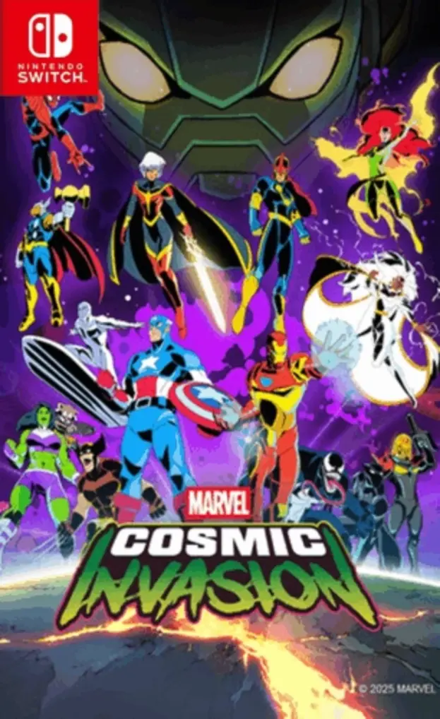 Marvel Cosmic Invasion Switch NSP Nintendo Switch game box cover art