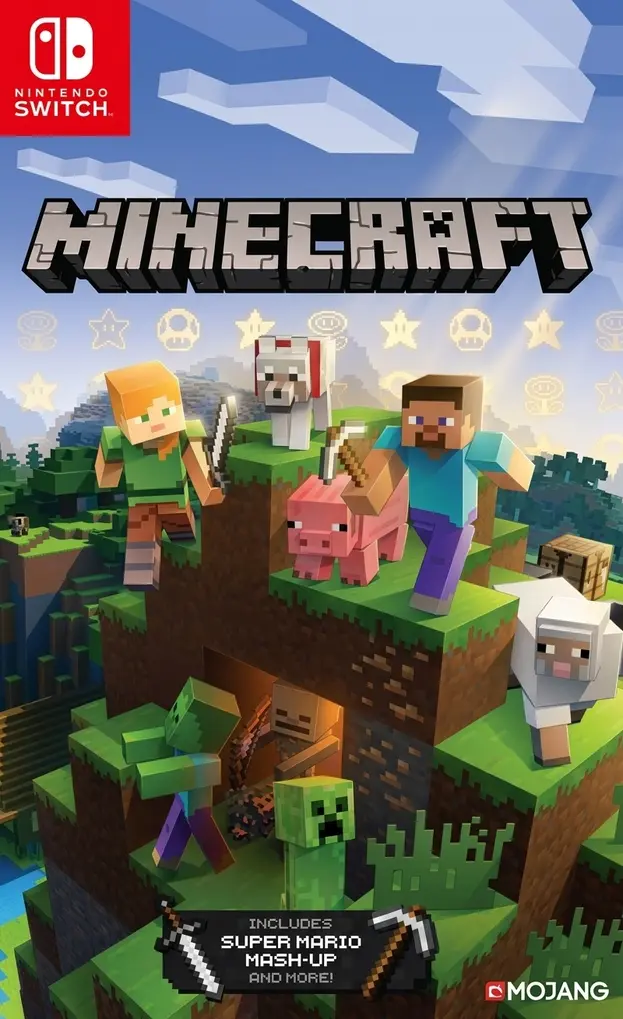 Minecraft Switch NSP Nintendo Switch Edition game box cover art