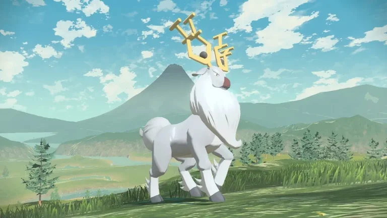 Pokemon Legends Arceus Switch NSP legendary deer Pokemon standing on grassy hillside