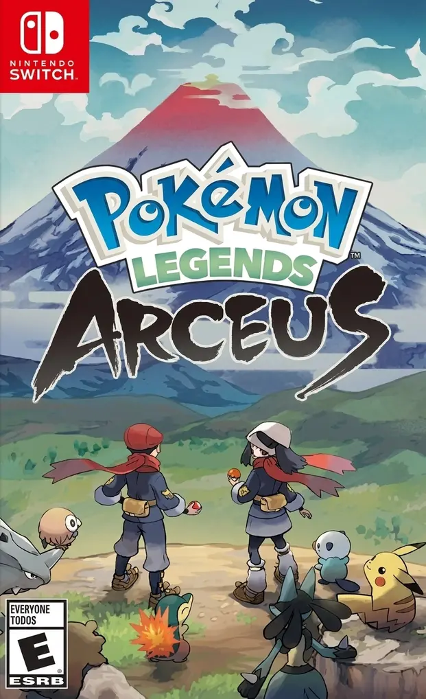 Pokemon Legends Arceus Switch NSP Nintendo Switch game box cover art