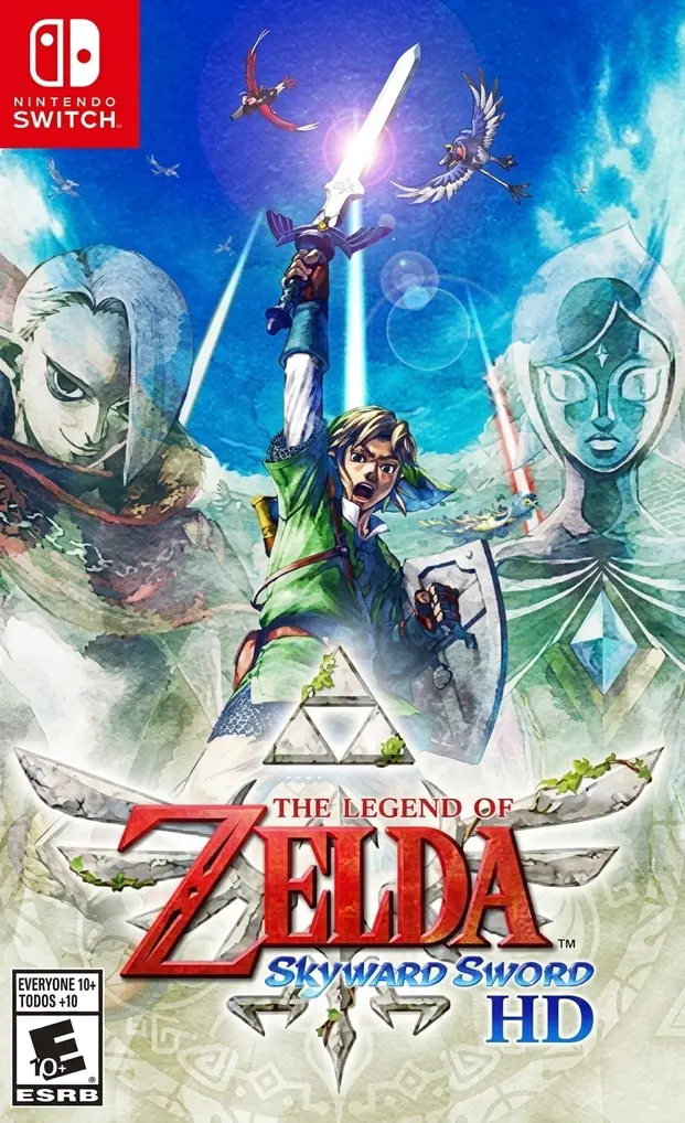 The Legend of Zelda Skyward Sword Switch NSP Nintendo Switch game box cover