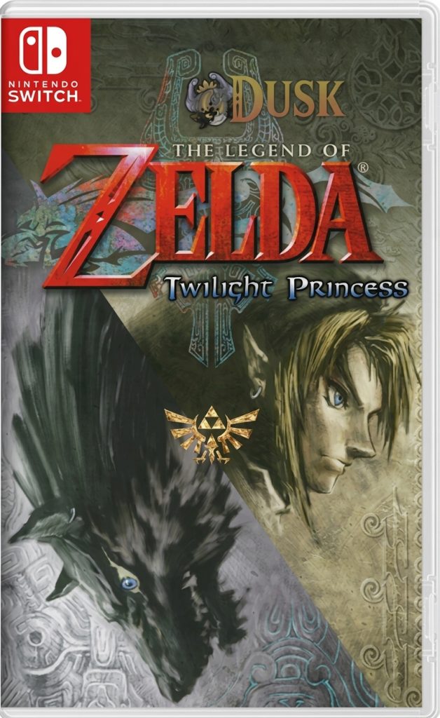 The Legend of Zelda Twilight Princess Switch NSP Nintendo Switch style fan-made cover art