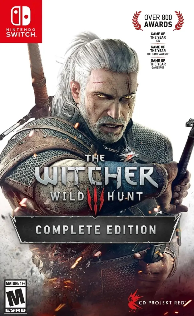 The Witcher 3 Wild Hunt Switch NSP Nintendo Switch game box cover