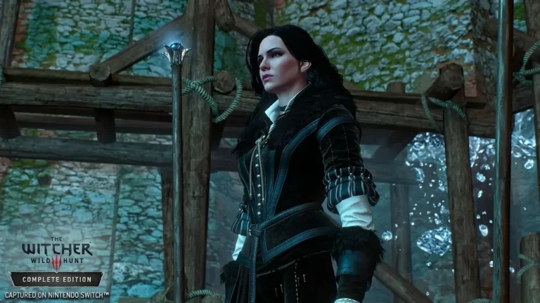 The Witcher 3 Wild Hunt Switch NSP Yennefer portrait in Witcher 3 Wild Hunt Complete Edition on Switch