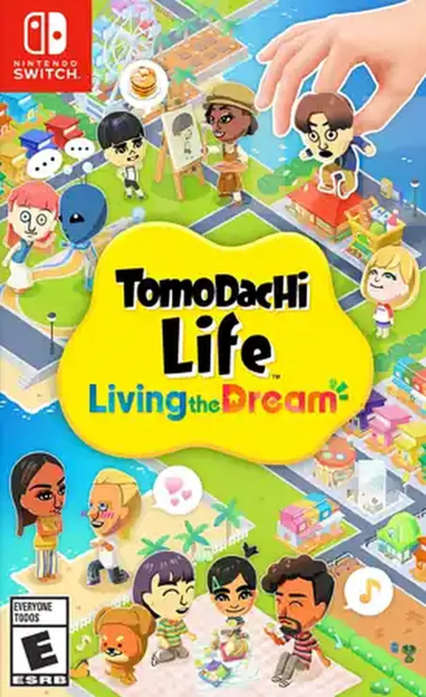 Tomodachi Life: Living the Dream Switch NSP Nintendo Switch cover artwork