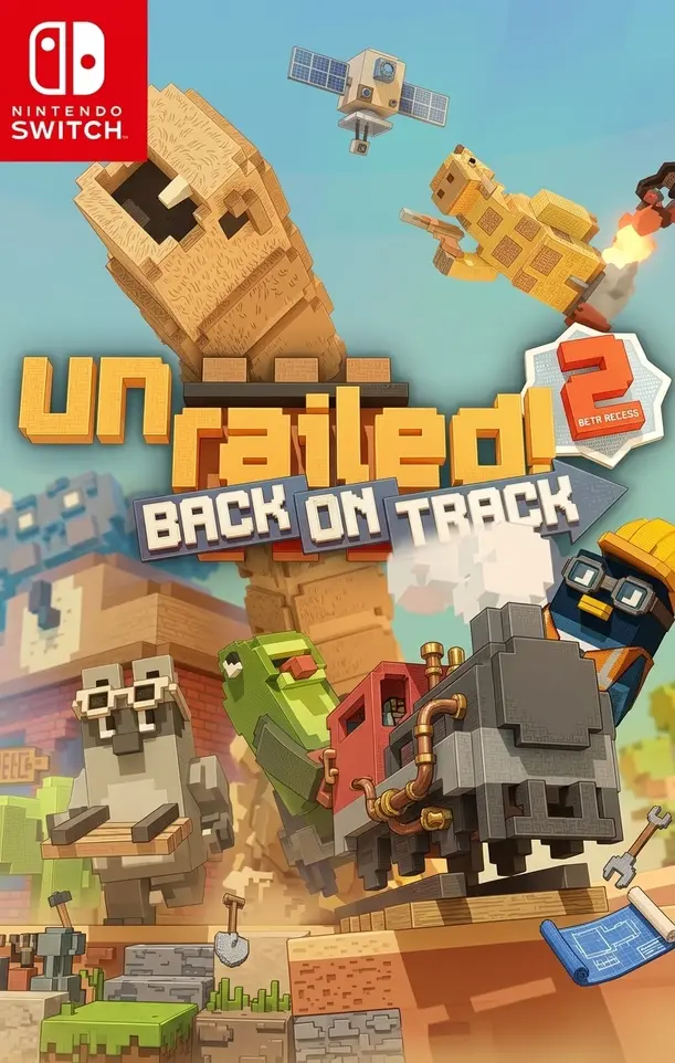 Unrailed 2 Back on Track Switch NSP Nintendo Switch game cover